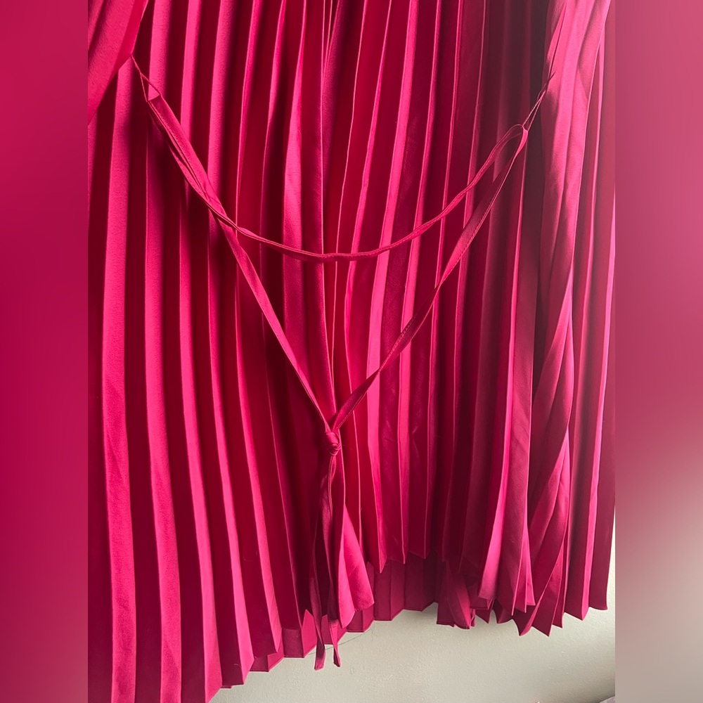 New EVANS Kimber Plain Maxi Dress merlot Size 30/32 Women - Picture 12 of 16